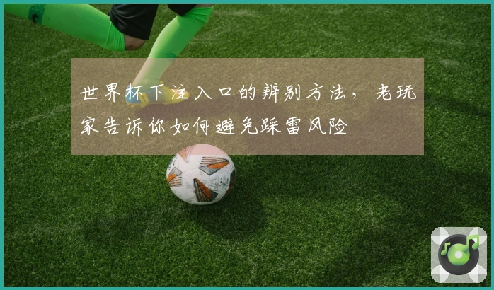 世界杯下注入口的辨别方法，老玩家告诉你如何避免踩雷风险